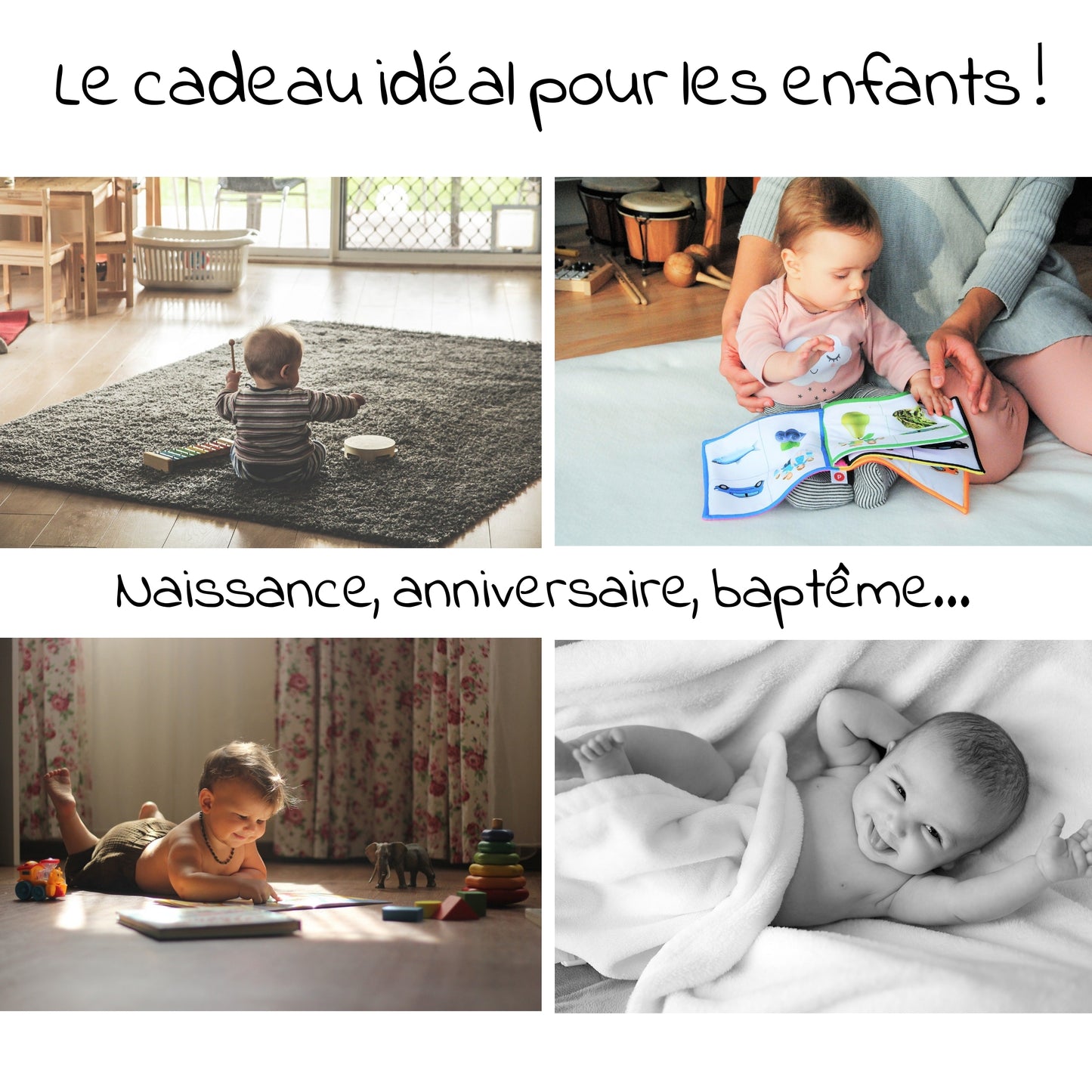 CUBE NAISSANCE 4CM - PERSONNALISABLE