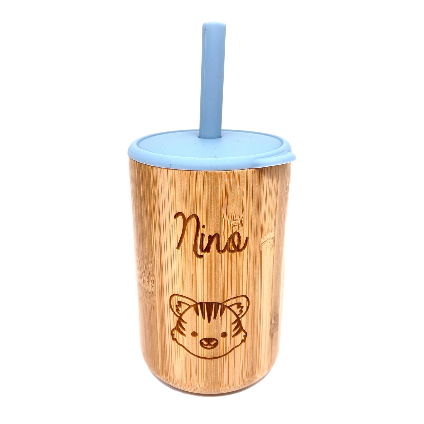 TASSE D'APPRENTISSAGE EN BAMBOU - PERSONNALISABLE