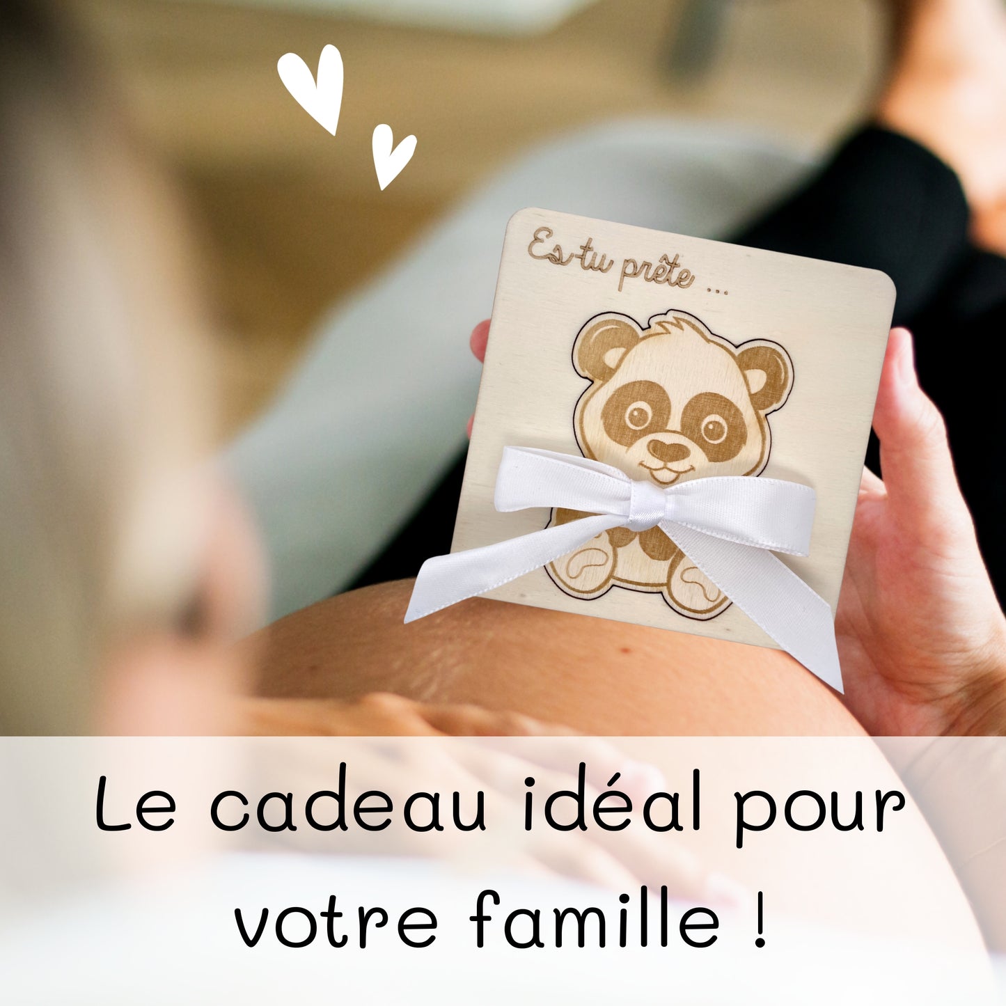 CARTE ANNONCE NAISSANCE - MAMIE - PANDA
