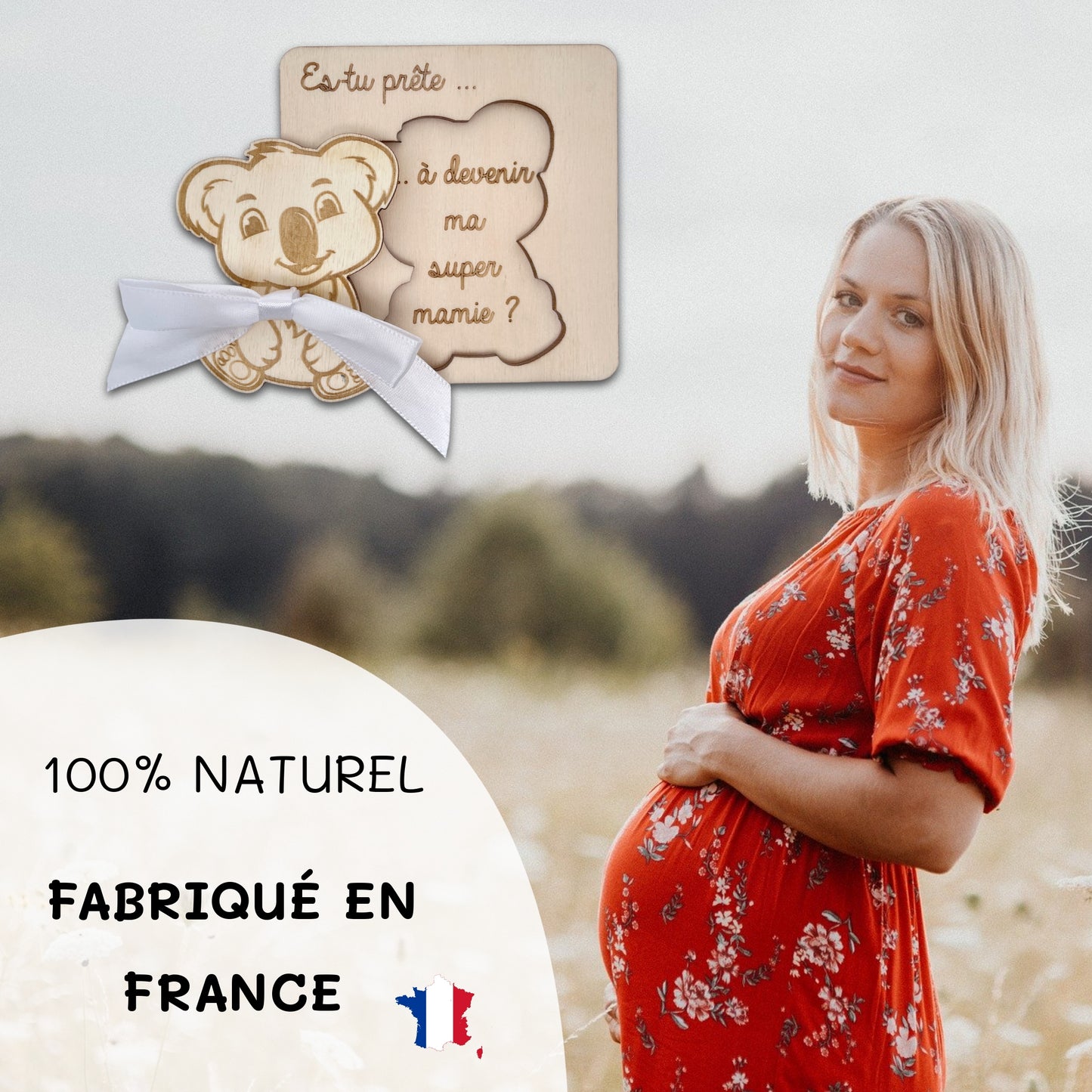 CARTE ANNONCE NAISSANCE - MAMIE - KOALA