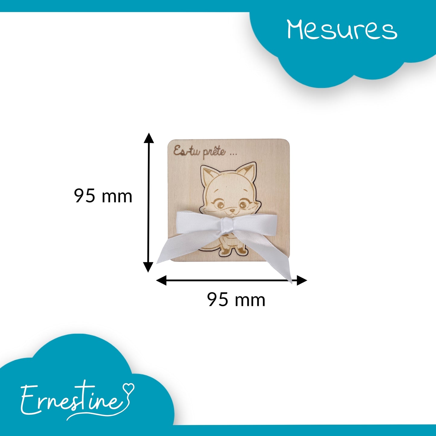CARTE ANNONCE NAISSANCE - MAMIE - RENARD