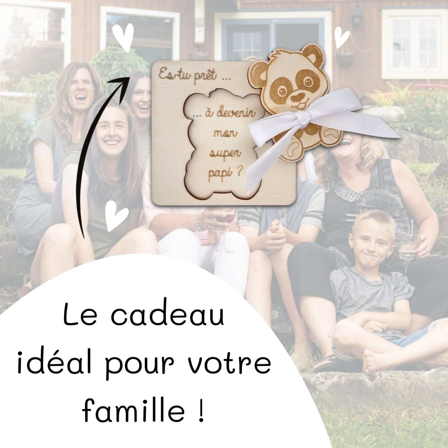 CARTE ANNONCE NAISSANCE - PAPI - PANDA