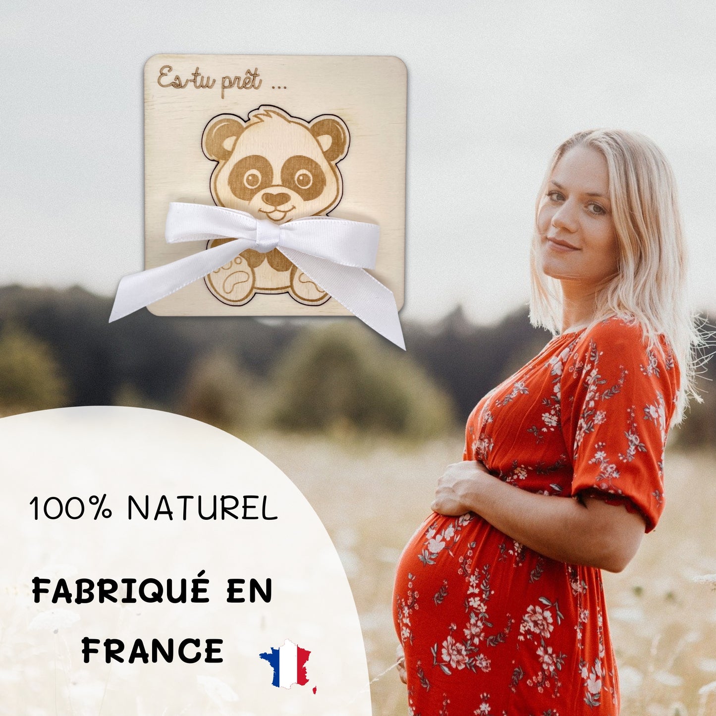 CARTE ANNONCE NAISSANCE - PAPI - PANDA