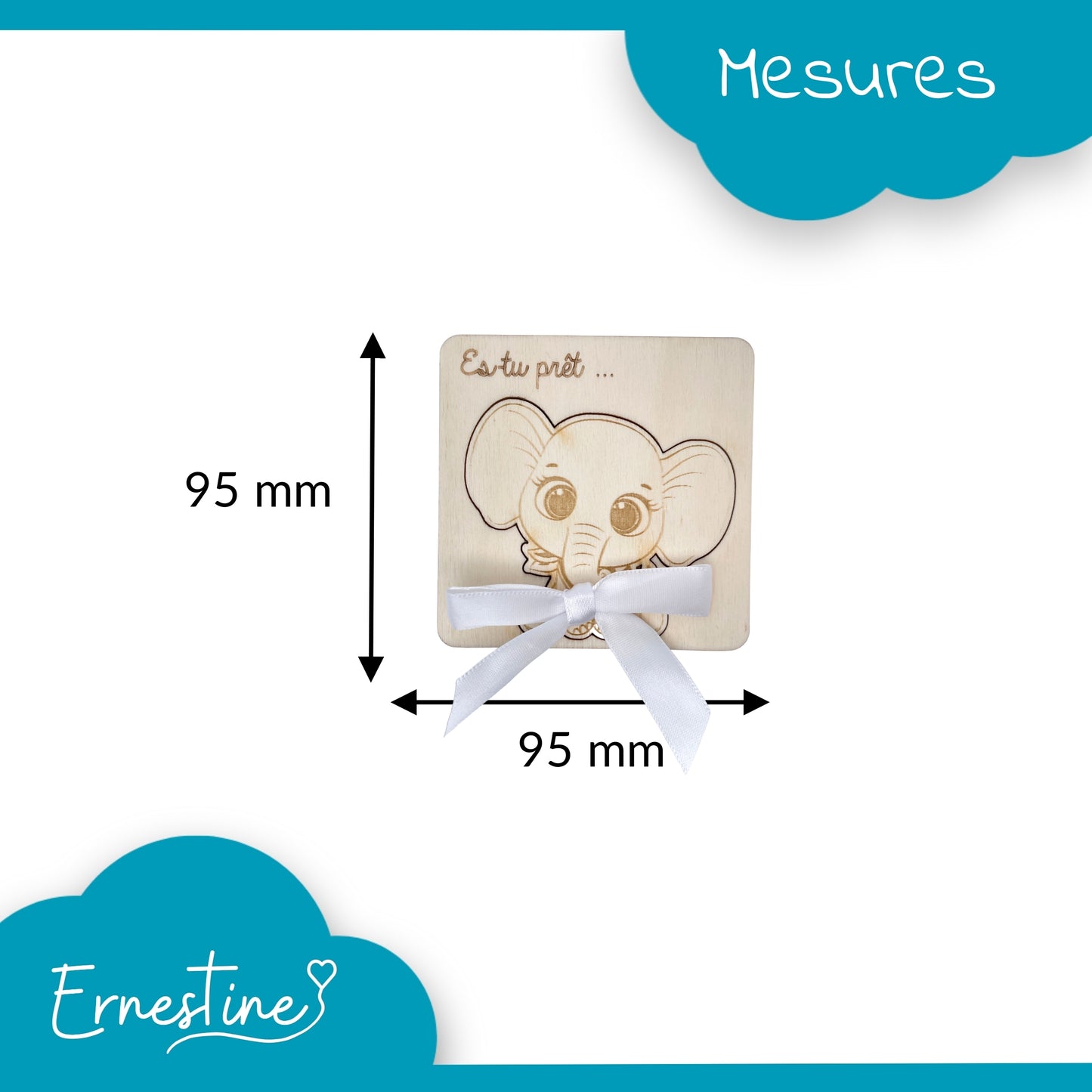 CARTE ANNONCE NAISSANCE - PAPI - ELEPHANT
