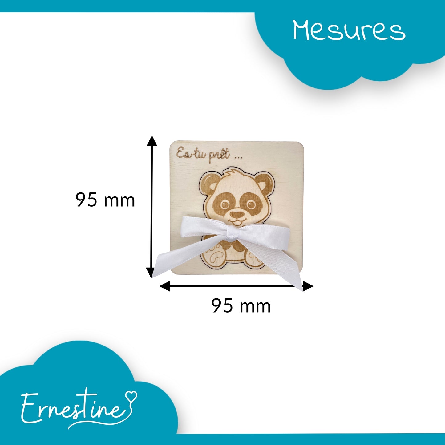CARTE ANNONCE NAISSANCE - PAPI - PANDA