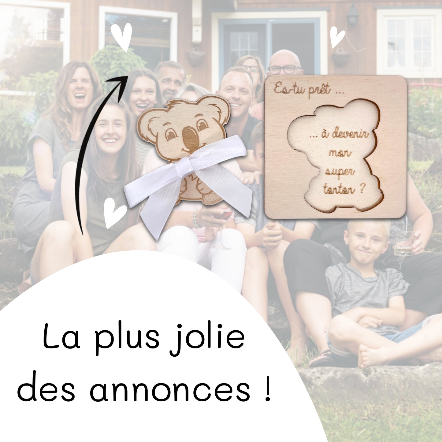 CARTE ANNONCE NAISSANCE - TONTON - KOALA