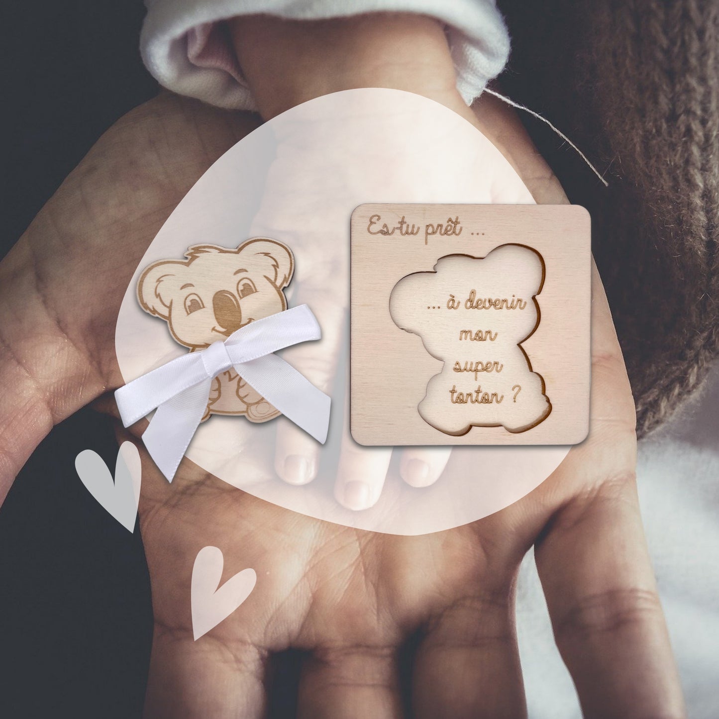 CARTE ANNONCE NAISSANCE - TONTON - KOALA