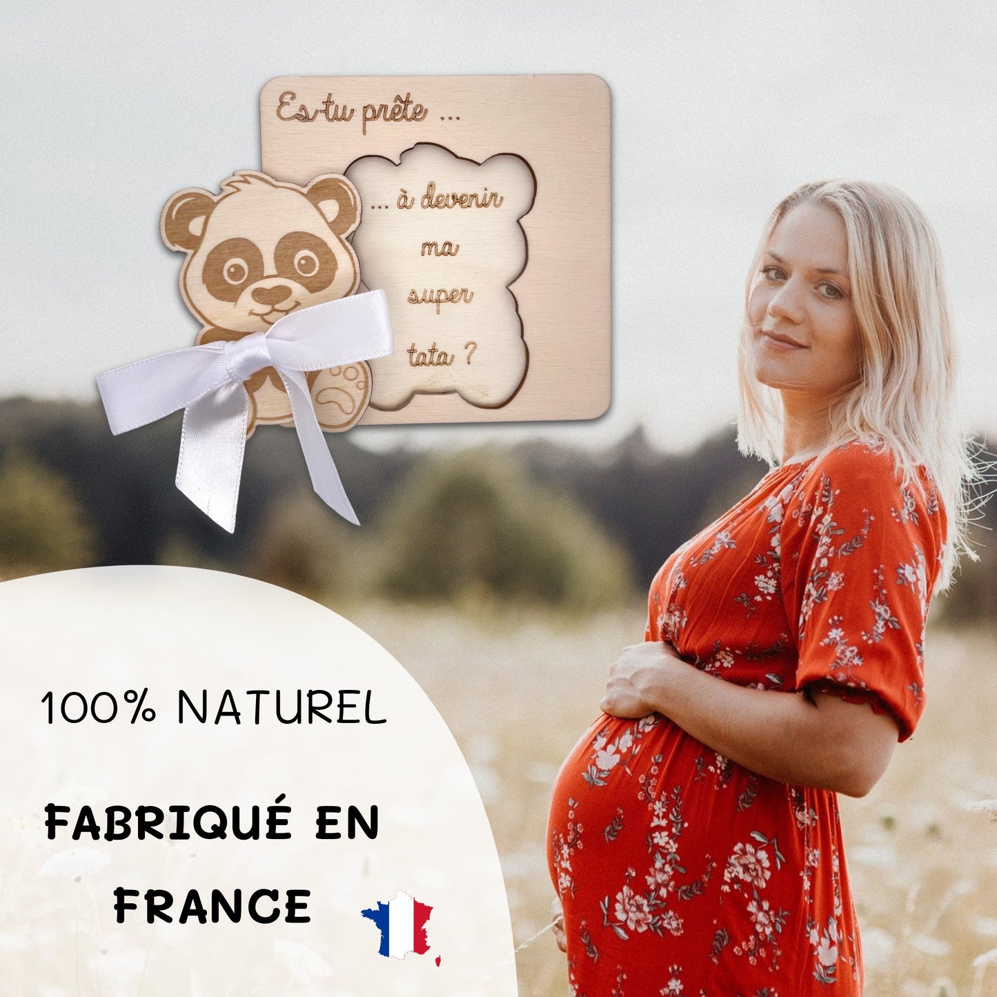 CARTE ANNONCE NAISSANCE - TATA - PANDA