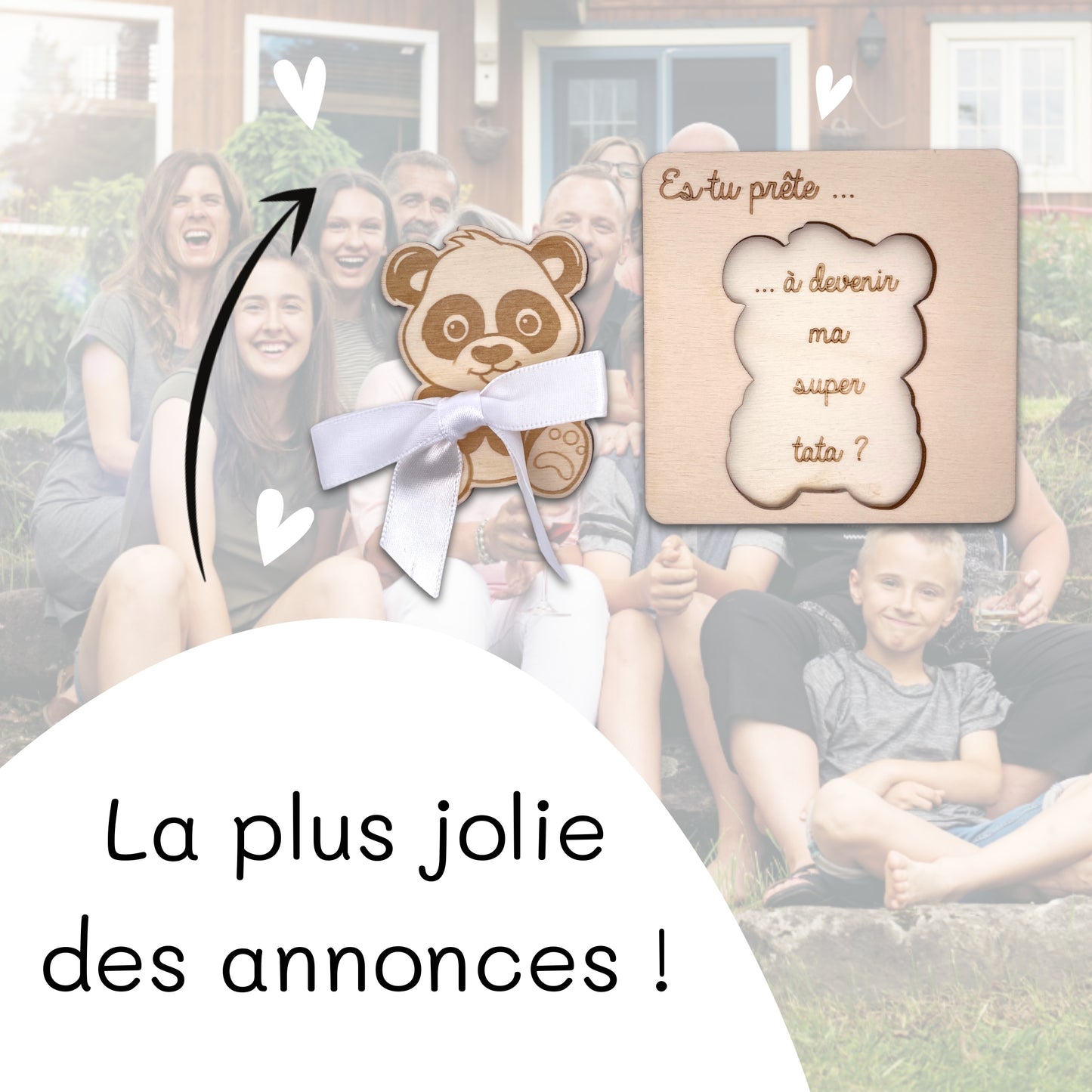CARTE ANNONCE NAISSANCE - TATA - PANDA