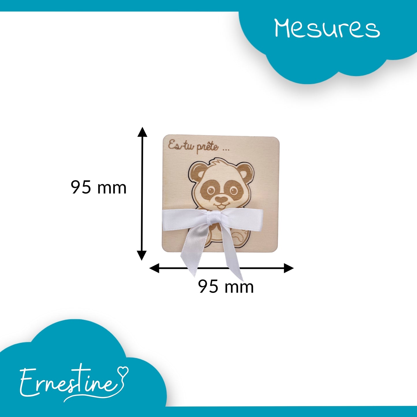 CARTE ANNONCE NAISSANCE - TATA - PANDA