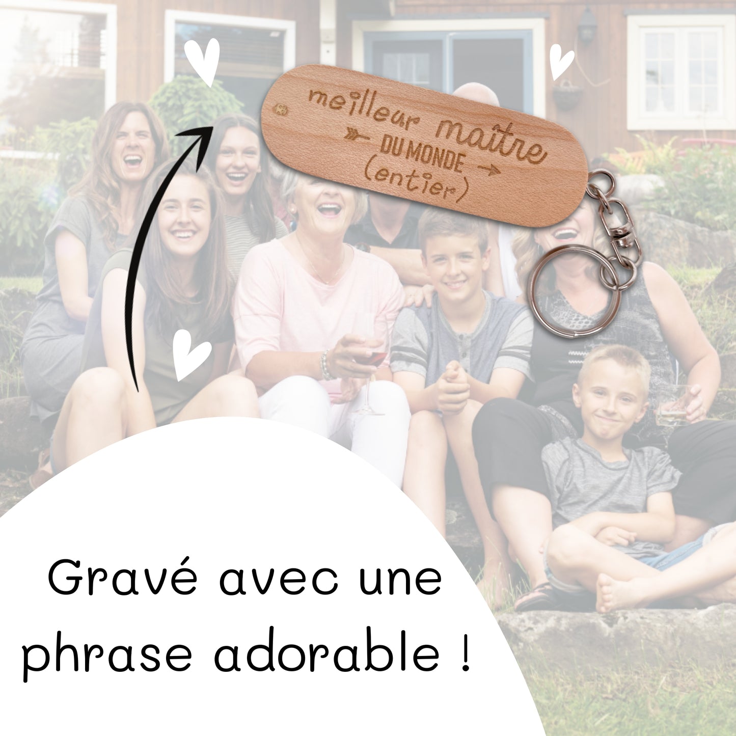 CLEF USB - 64 Gb - MAITRE - MEILLEUR DU MONDE ENTIER
