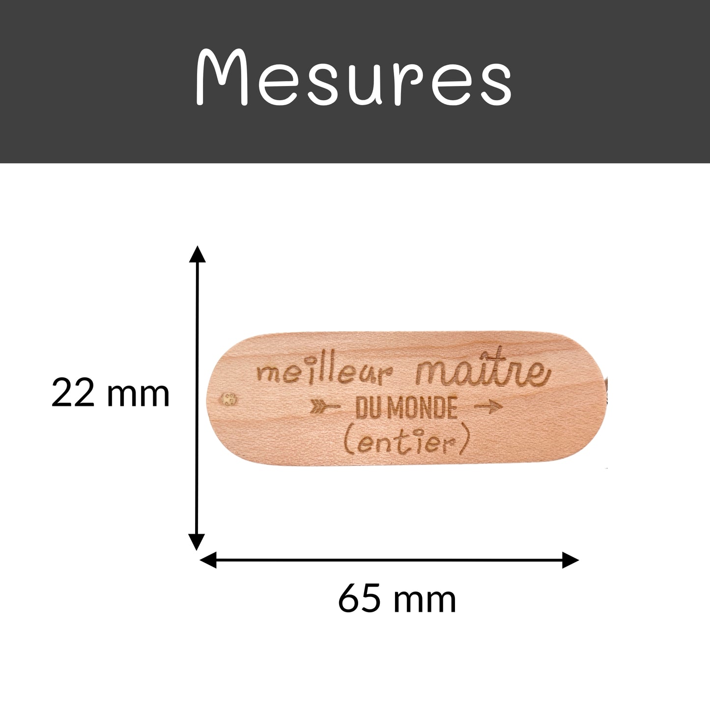 CLEF USB - 64 Gb - MAITRE - MEILLEUR DU MONDE ENTIER