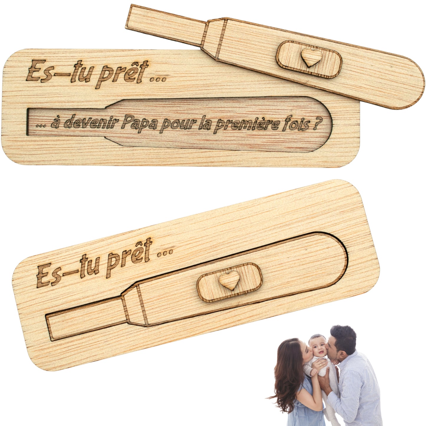 CARTE ANNONCE NAISSANCE - PAPA - PREMIERE FOIS