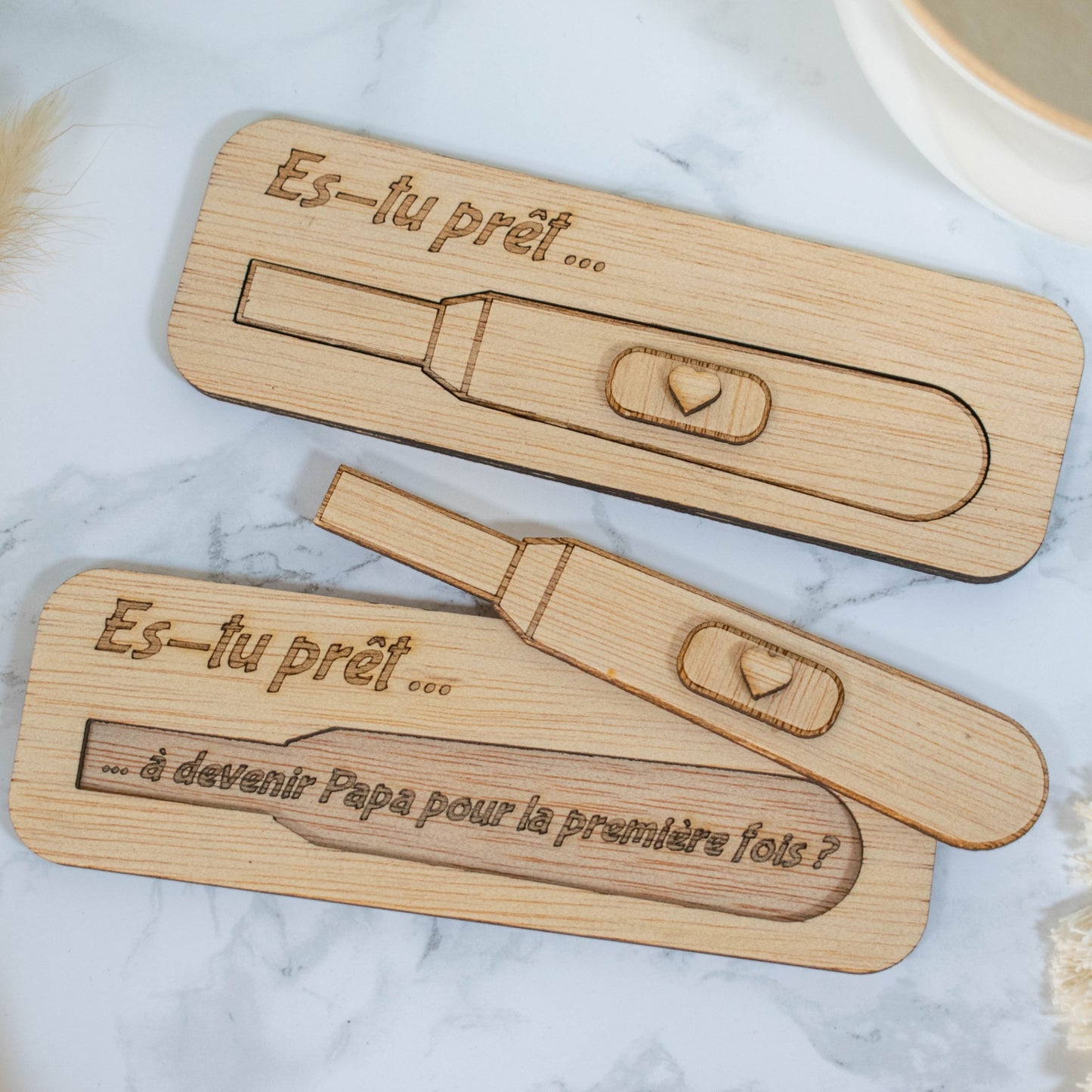 CARTE ANNONCE NAISSANCE - PAPA - PREMIERE FOIS