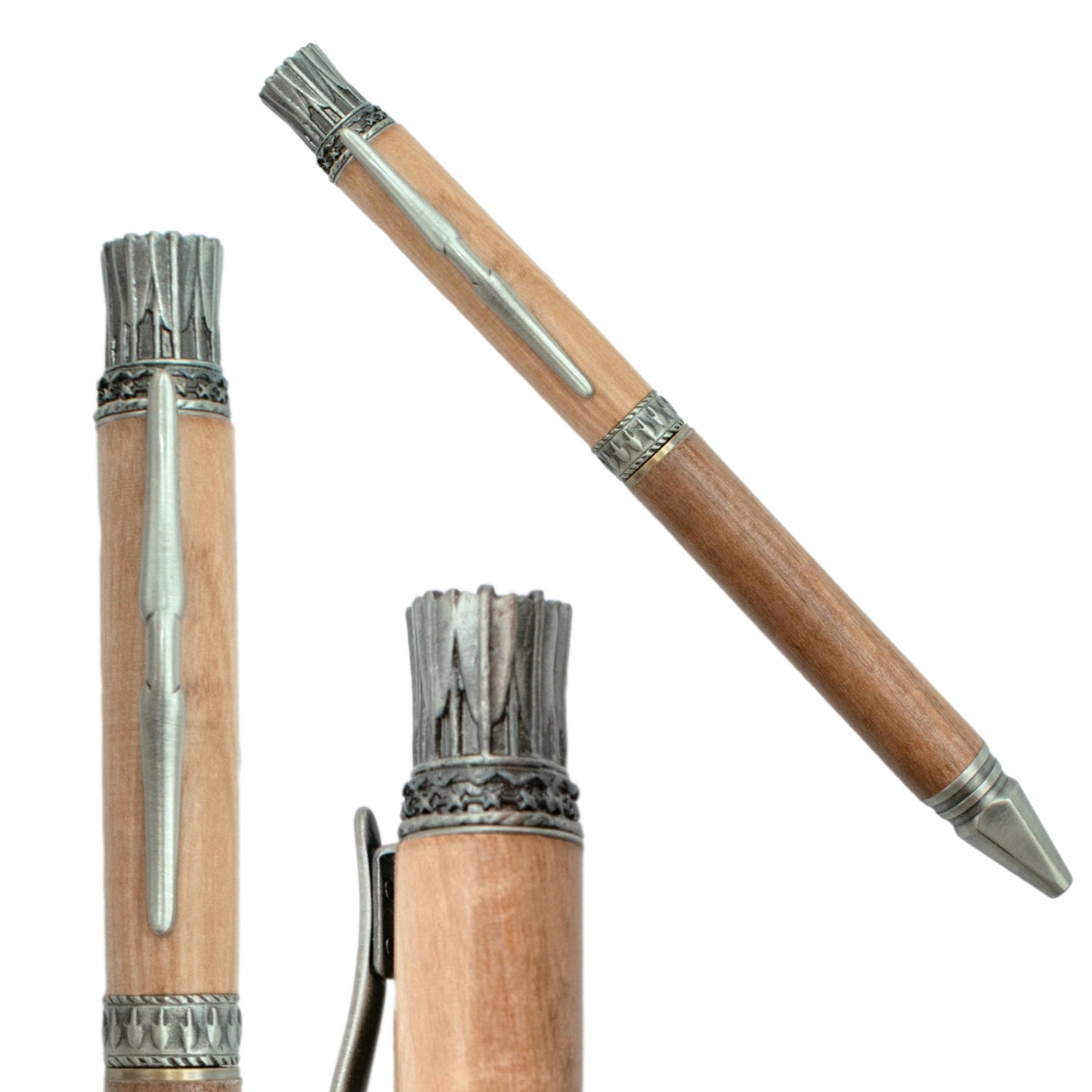 STYLO EN BOIS D'OLIVIER - MODELE ARCHER