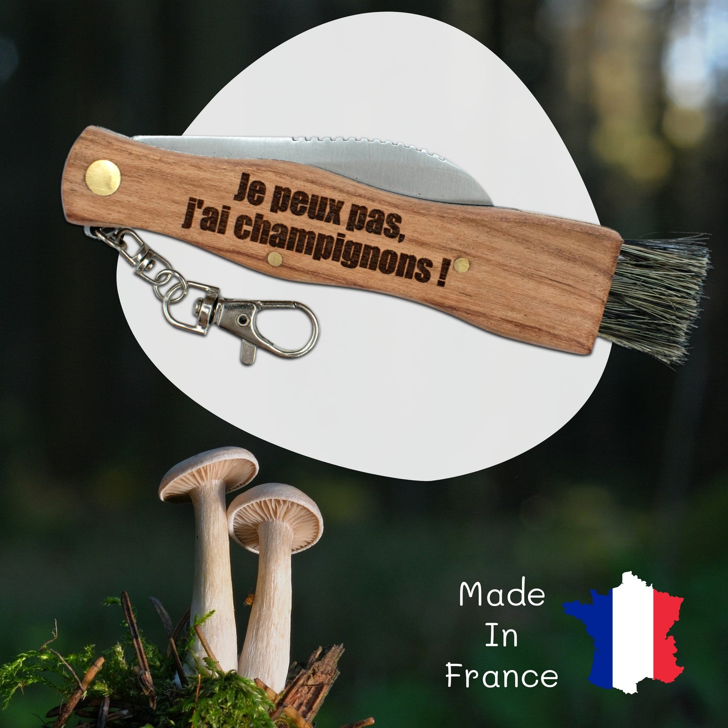 COUTEAU A CHAMPIGNONS - JE PEUX PAS J'AI CHAMPIGNON