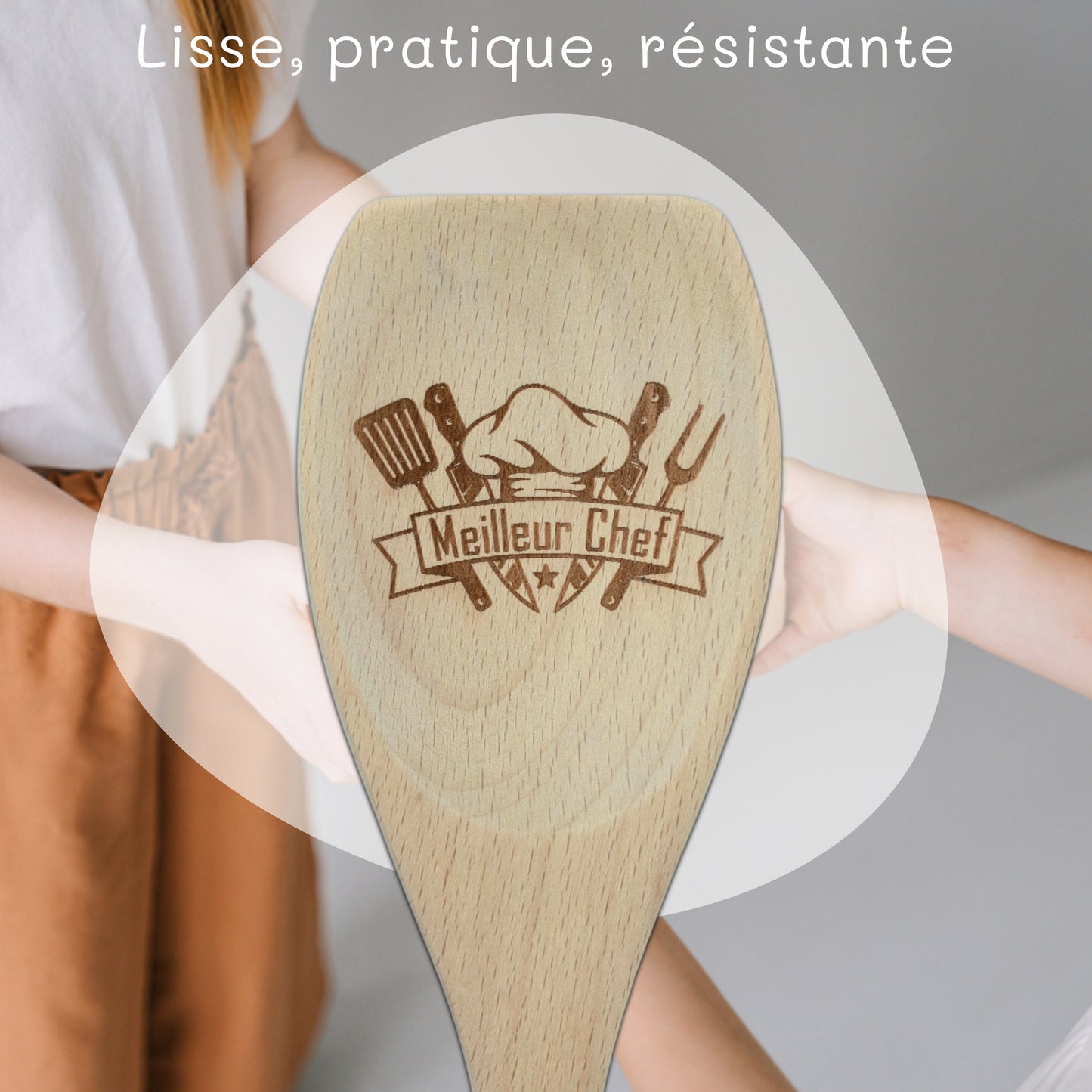 SPATULE EN BOIS - MEILLEUR CHEF