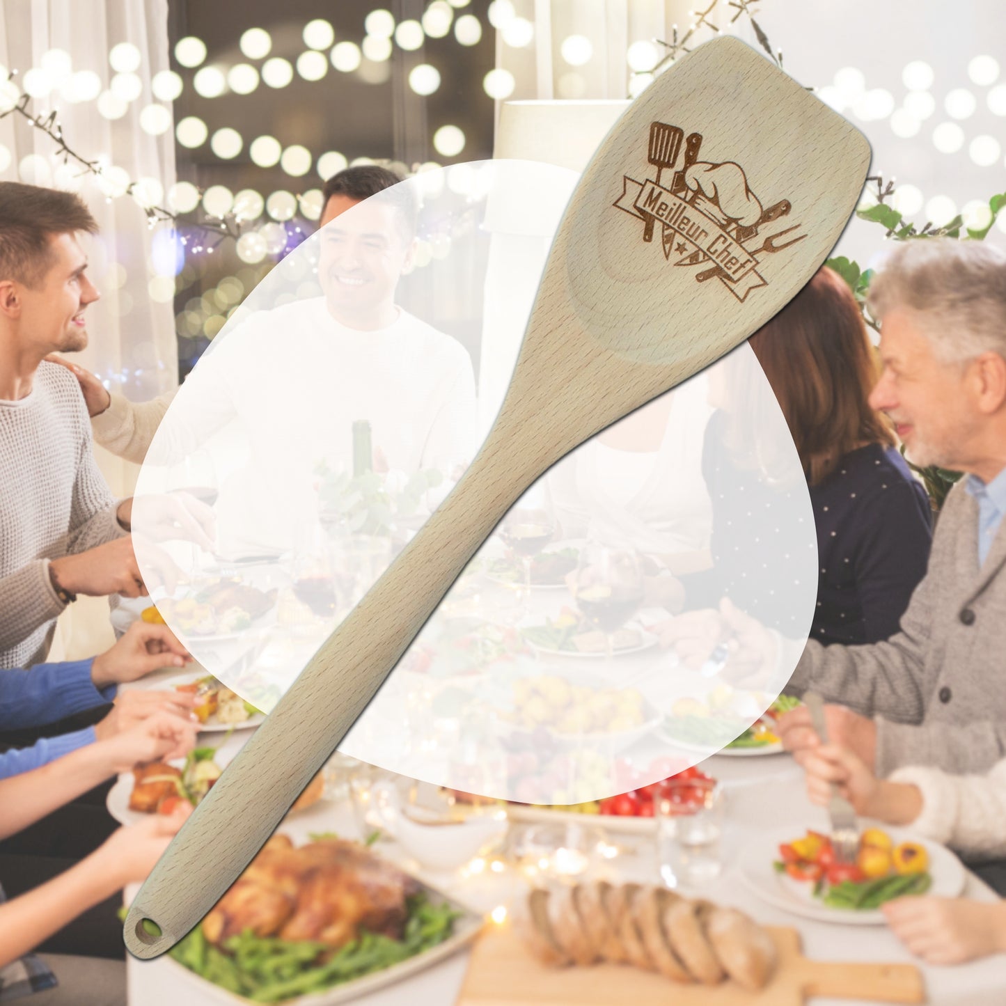 SPATULE EN BOIS - MEILLEUR CHEF