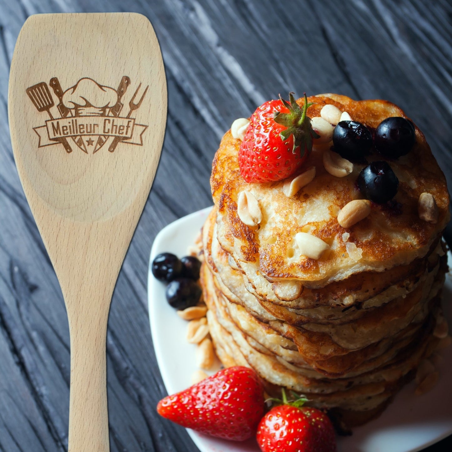 SPATULE EN BOIS - MEILLEUR CHEF