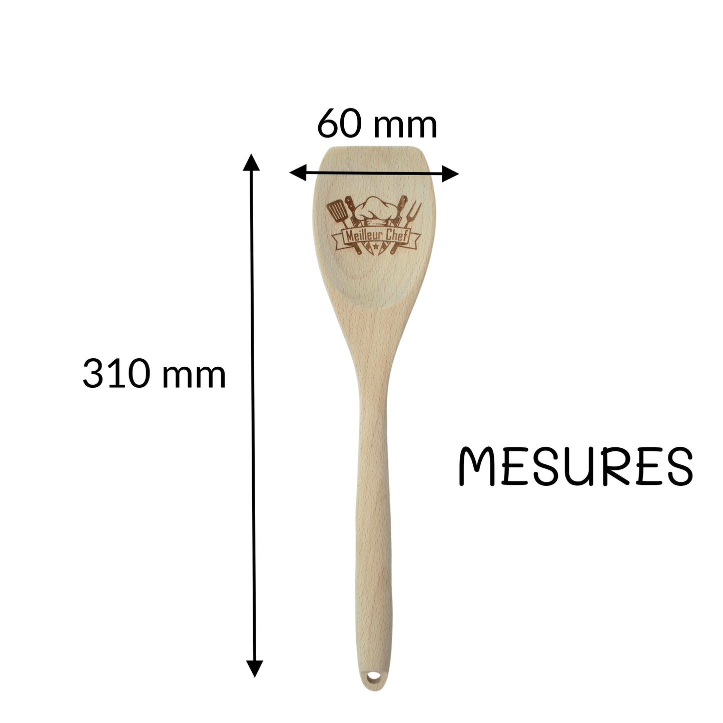 SPATULE EN BOIS - MEILLEUR CHEF