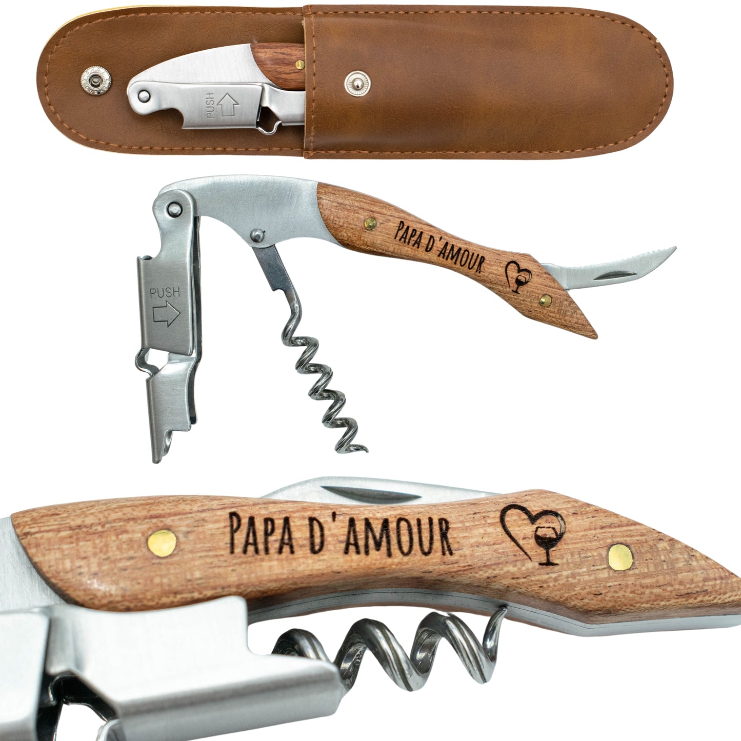DECAPSULEUR SOMMELIER - PAPA - PAPA D'AMOUR