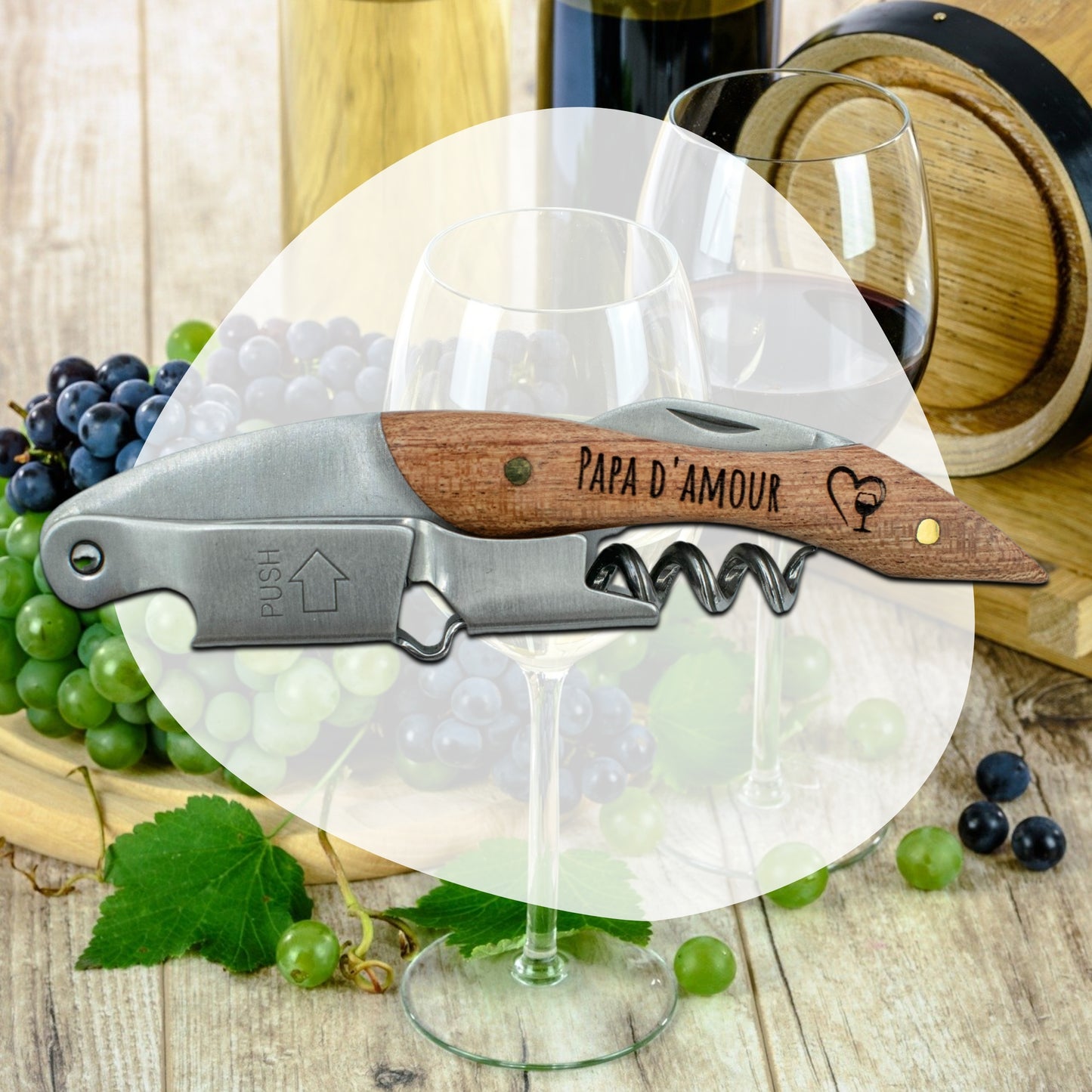 DECAPSULEUR SOMMELIER - PAPA - PAPA D'AMOUR
