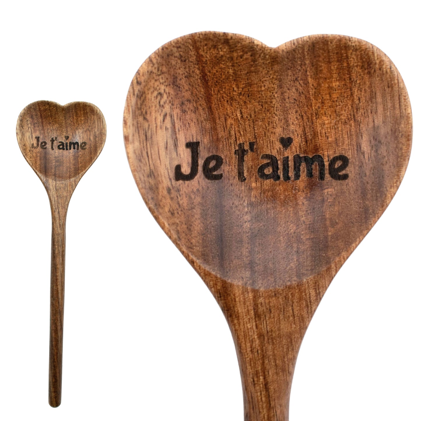 CUILLIERE COEUR - ACCACIA - JE T'AIME