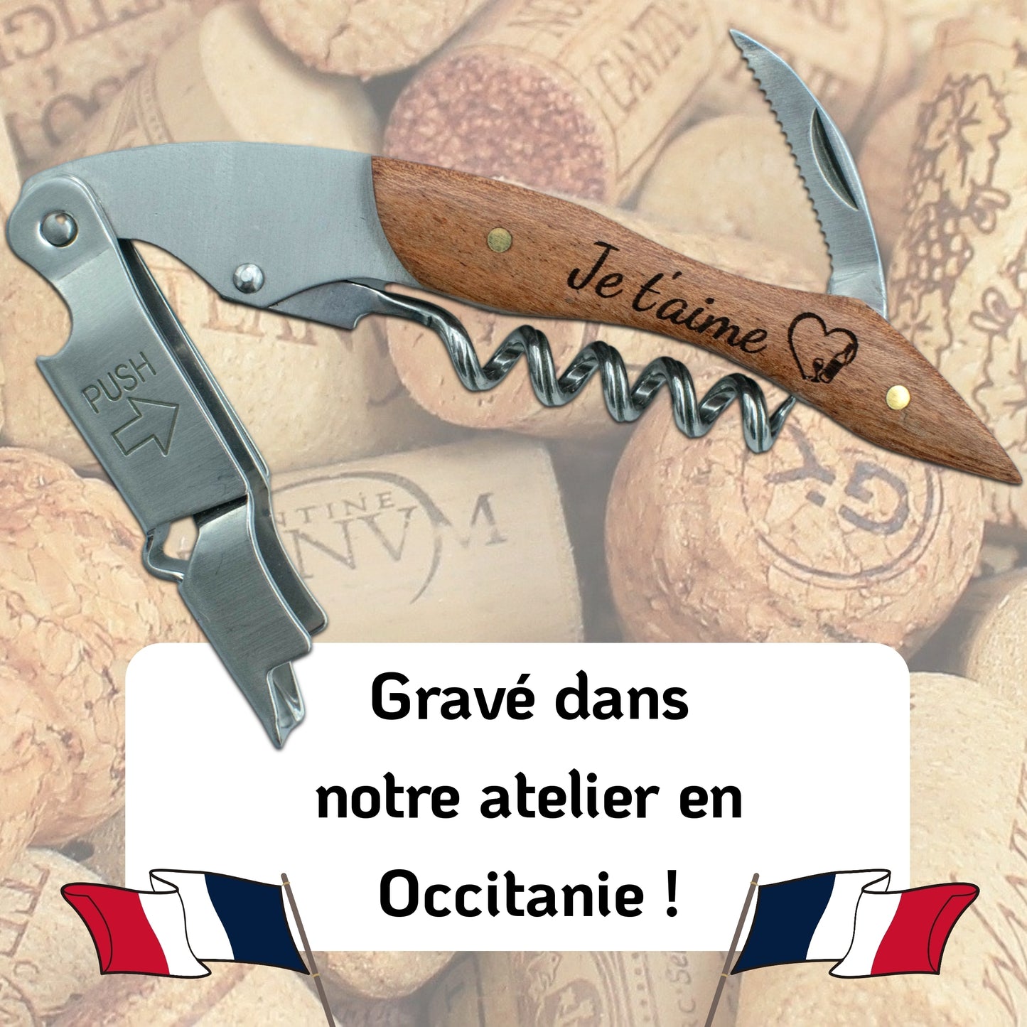 DECAPSULEUR SOMMELIER - JE T'AIME