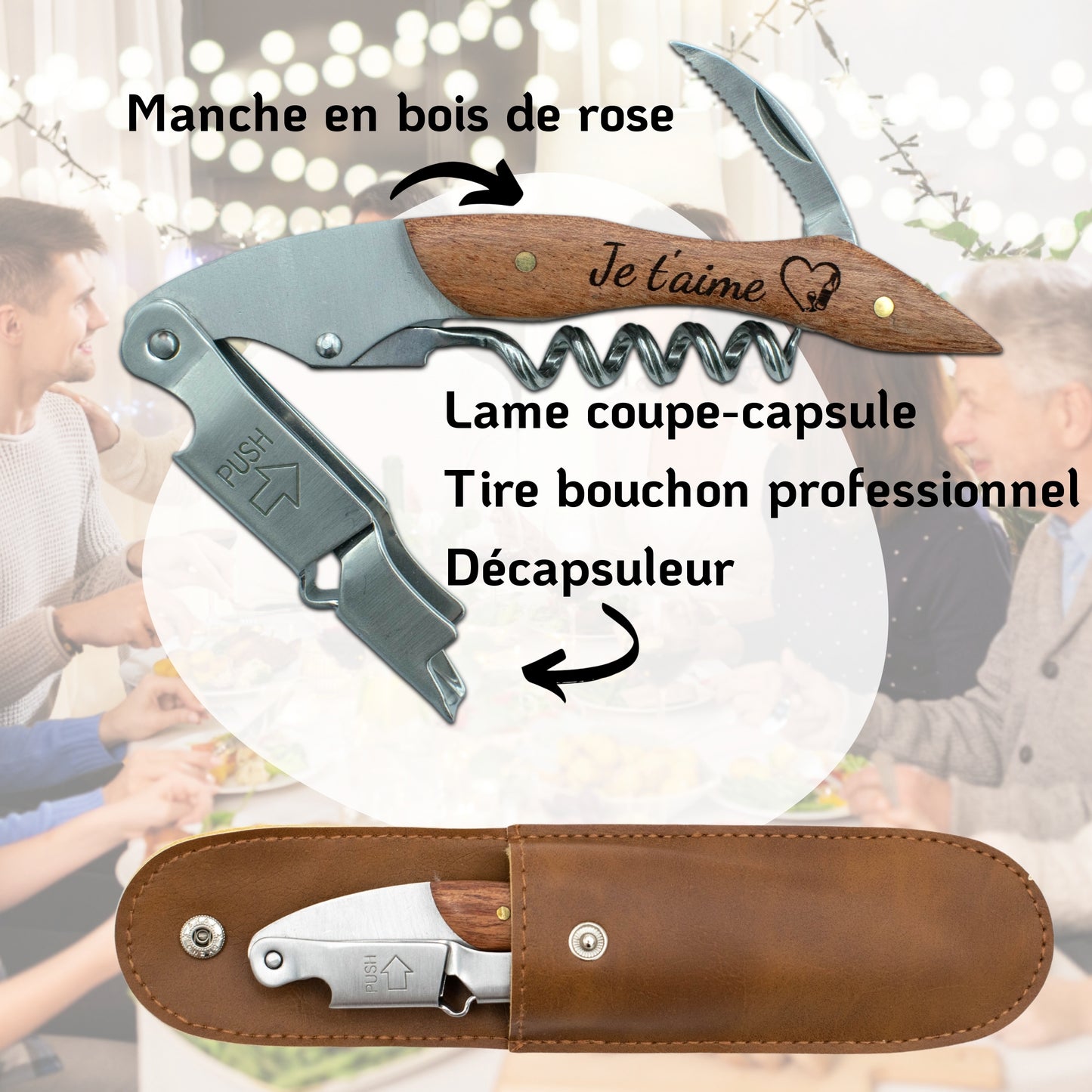 DECAPSULEUR SOMMELIER - JE T'AIME