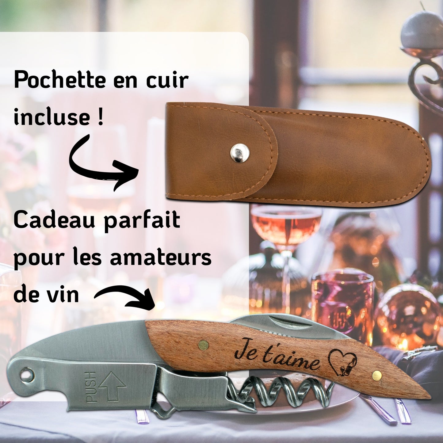 DECAPSULEUR SOMMELIER - JE T'AIME