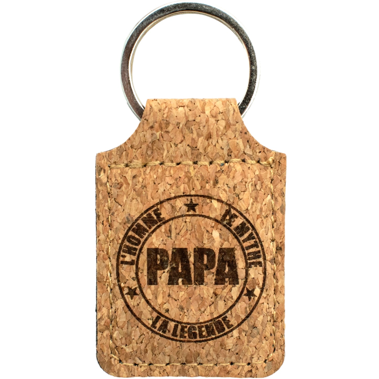PORTE-CLEFS EN LIEGE - PAPA - L'HOMME, LE MYTHE, LA LEGENDE