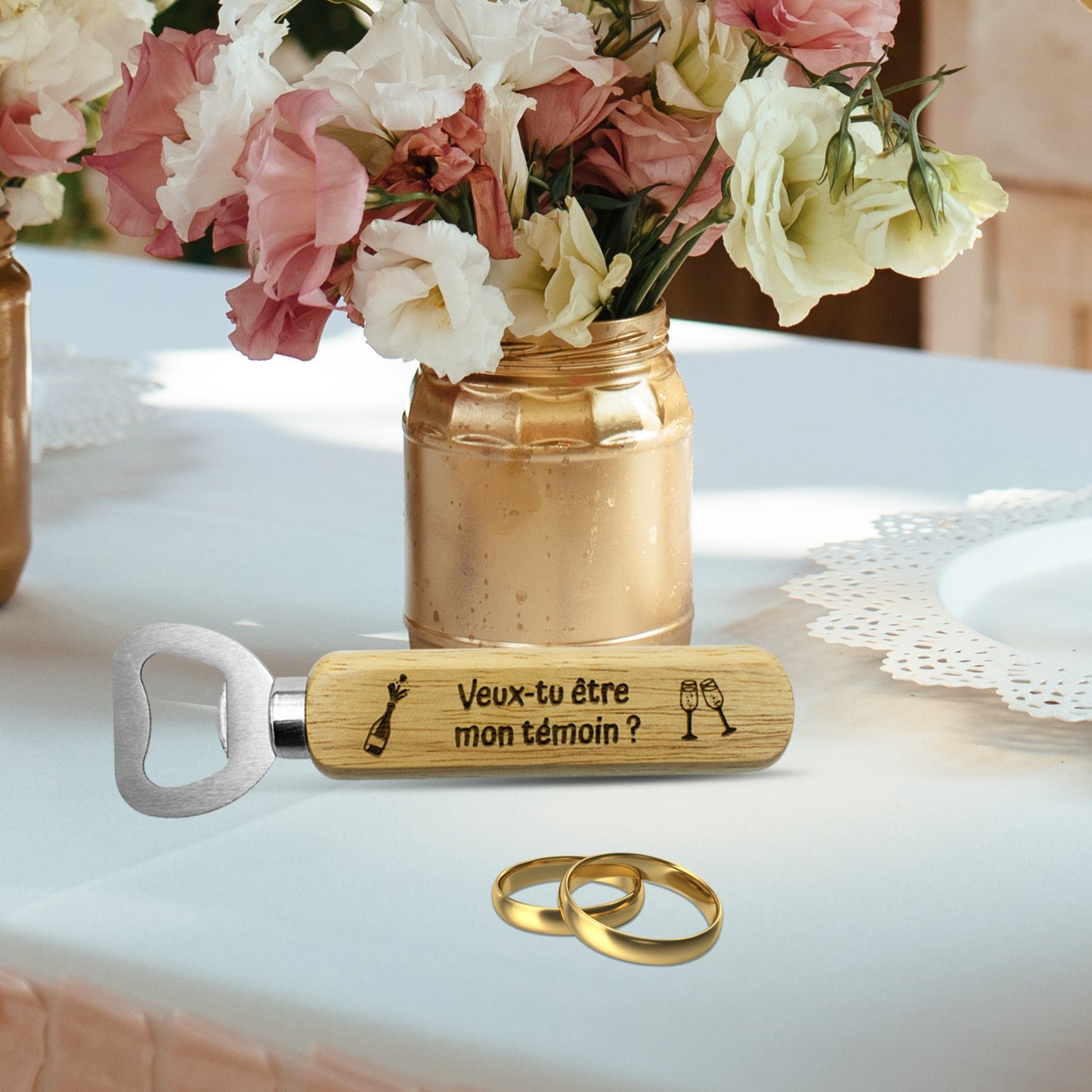 DECAPSULEUR MANCHE BOIS - TEMOIN - J'AI UNE QUESTION