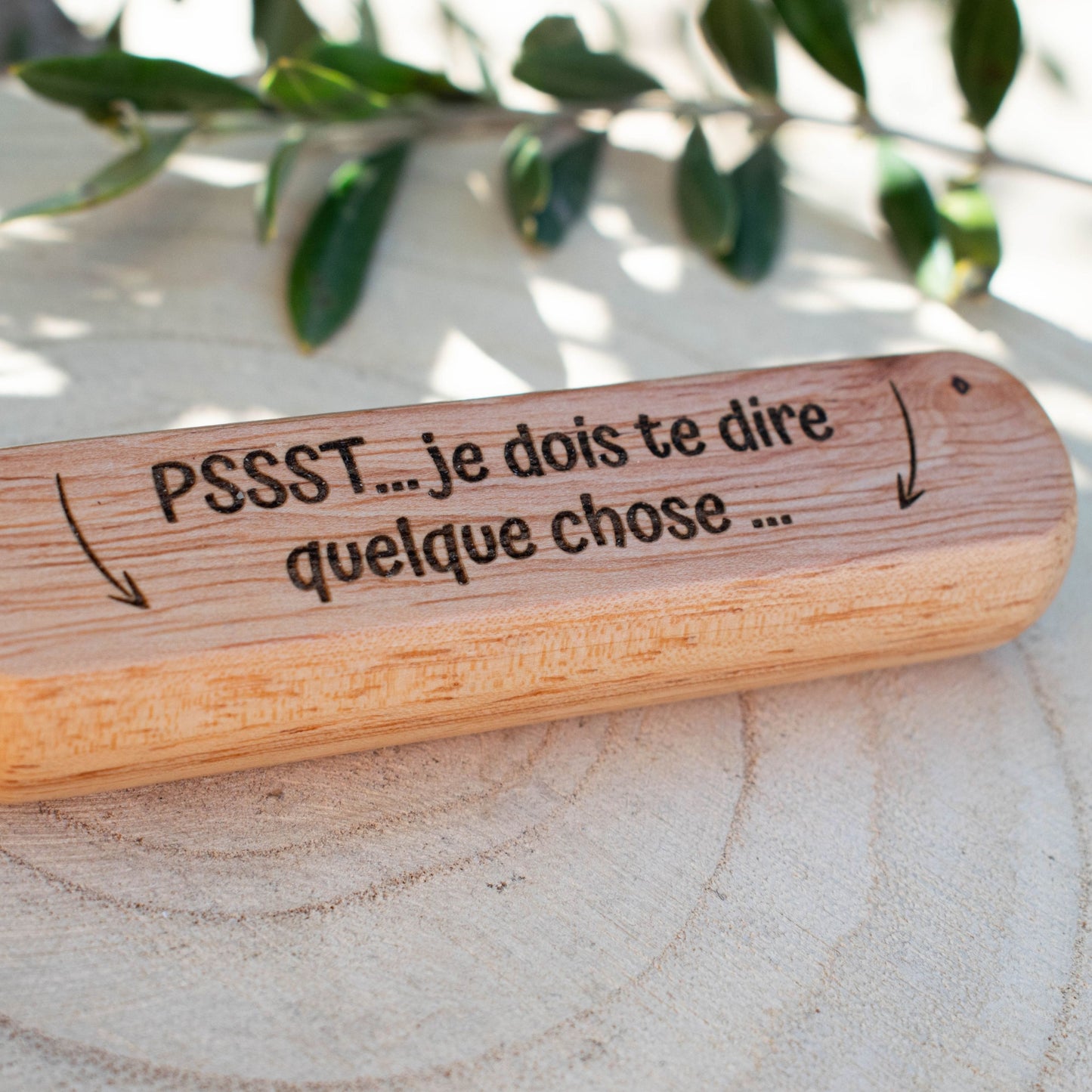 DECAPSULEUR MANCHE BOIS - PSSST - PAPA