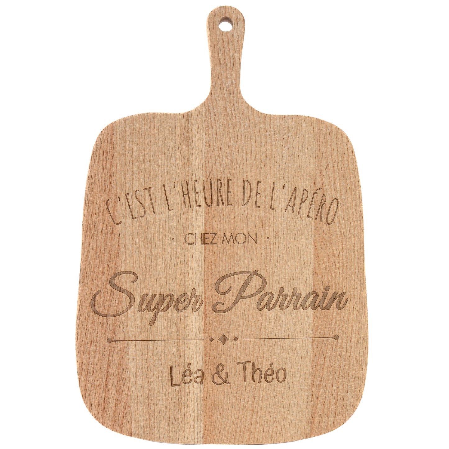 PLANCHE APÉRO PERSONNALISÉE - PARRAIN