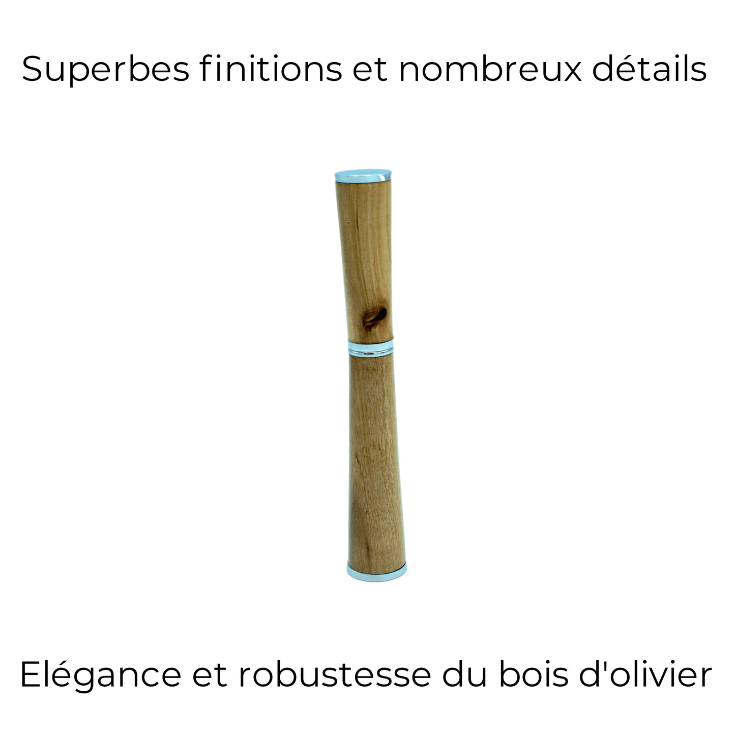 STYLO EN BOIS D'OLIVIER - MODELE DJUMBE