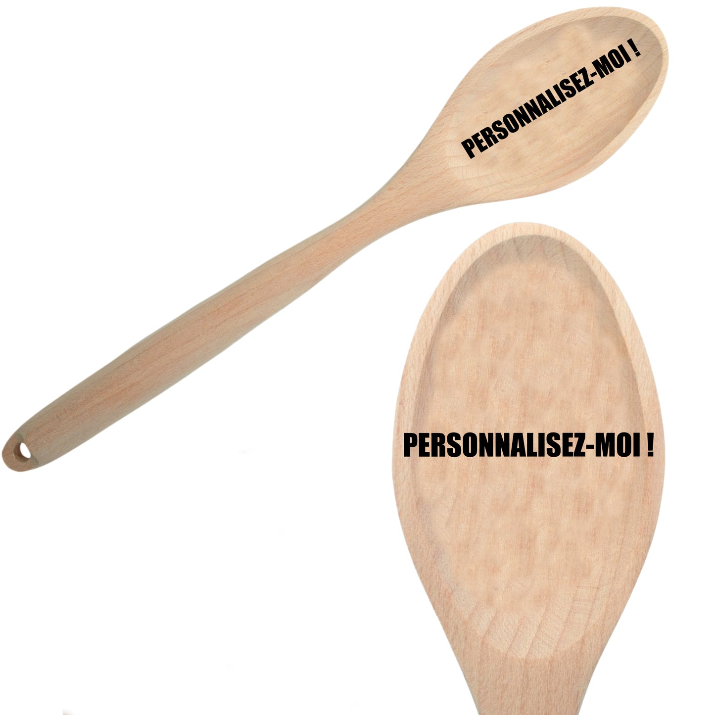 CUILLIERE EN BOIS - PERSONNALISABLE