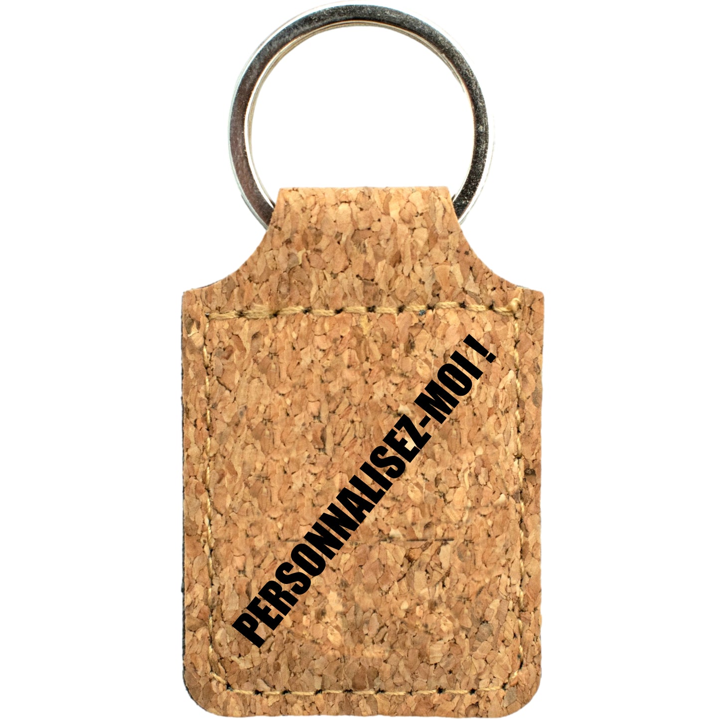 PORTE-CLEFS EN LIEGE - PERSONNALISABLE