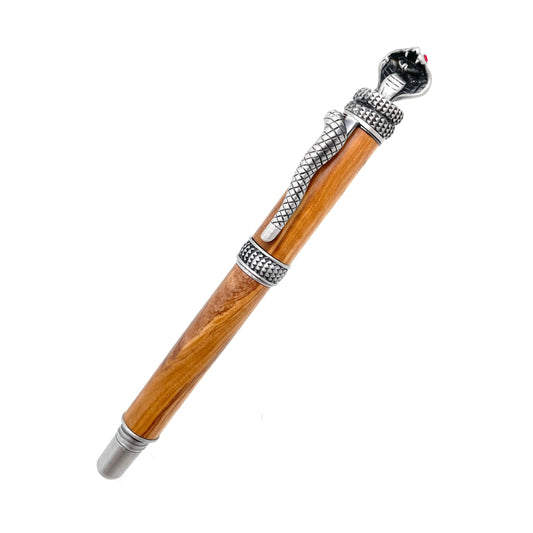 STYLO EN BOIS D'OLIVIER - MODELE COBRA