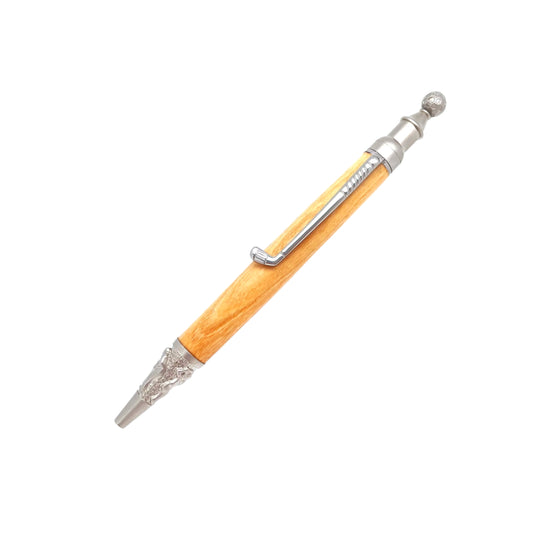 STYLO EN BOIS D'OLIVIER - MODELE GOLF