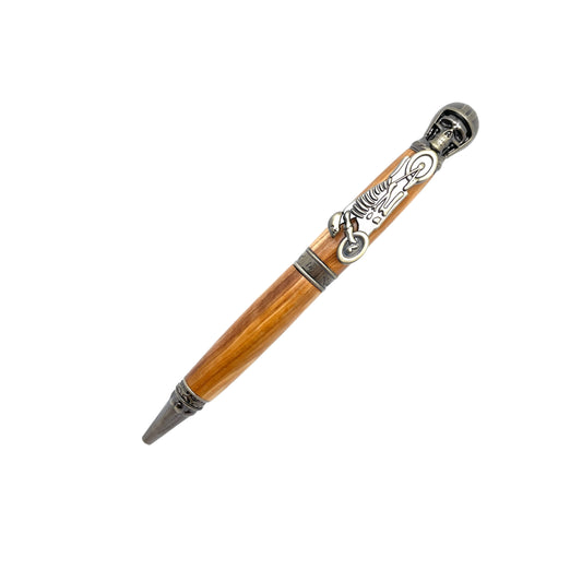 STYLO EN BOIS D'OLIVIER - MODELE MOTO