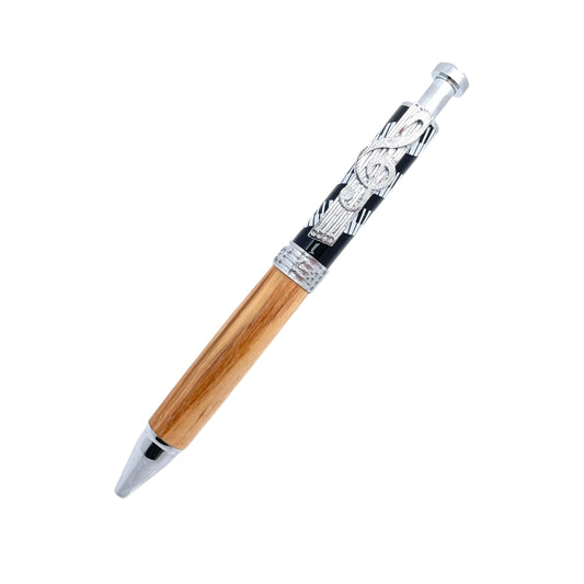 STYLO EN BOIS D'OLIVIER - MODELE PIANO