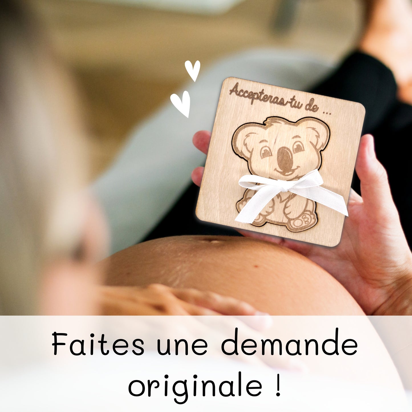 CARTE ANNONCE NAISSANCE - PARRAIN - KOALA