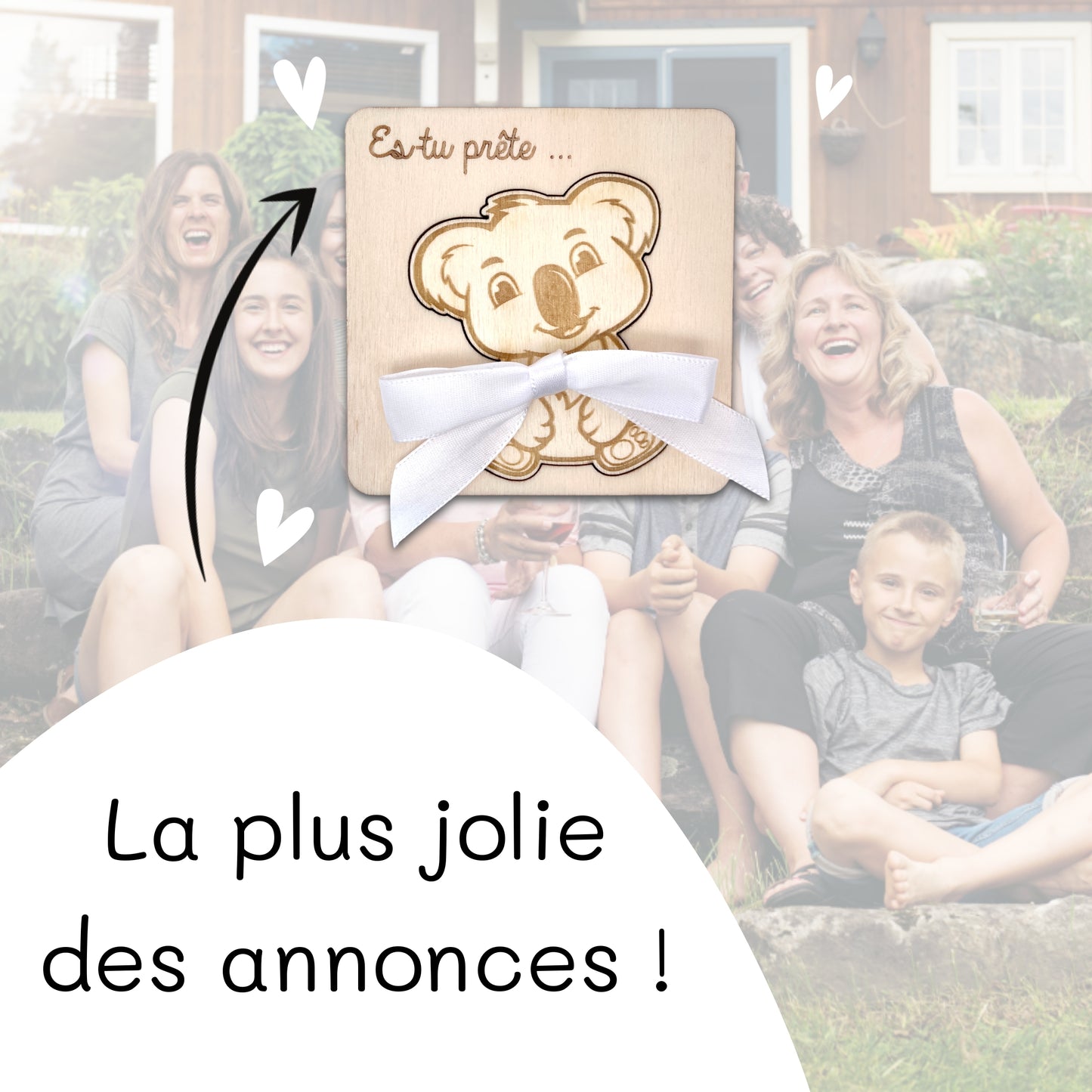 CARTE ANNONCE NAISSANCE - MAMIE - KOALA