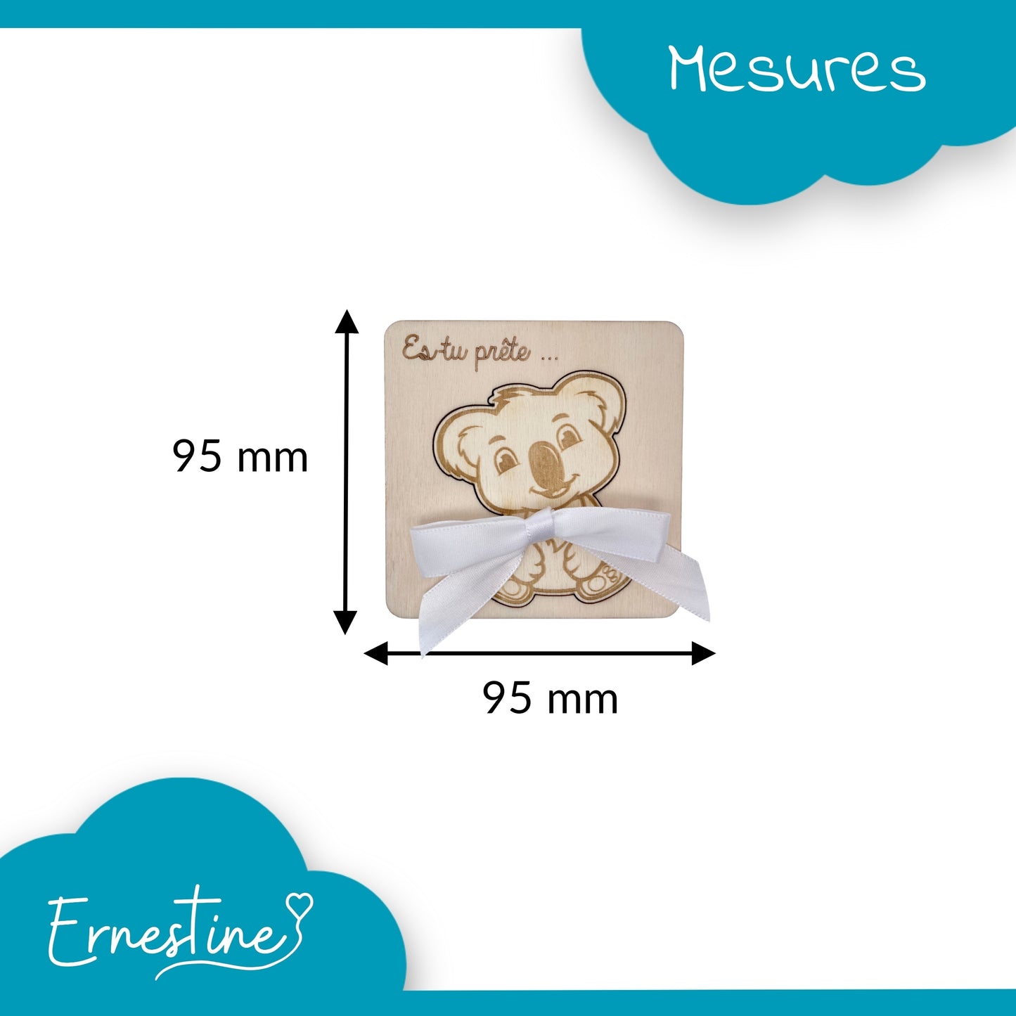 CARTE ANNONCE NAISSANCE - MAMIE - KOALA