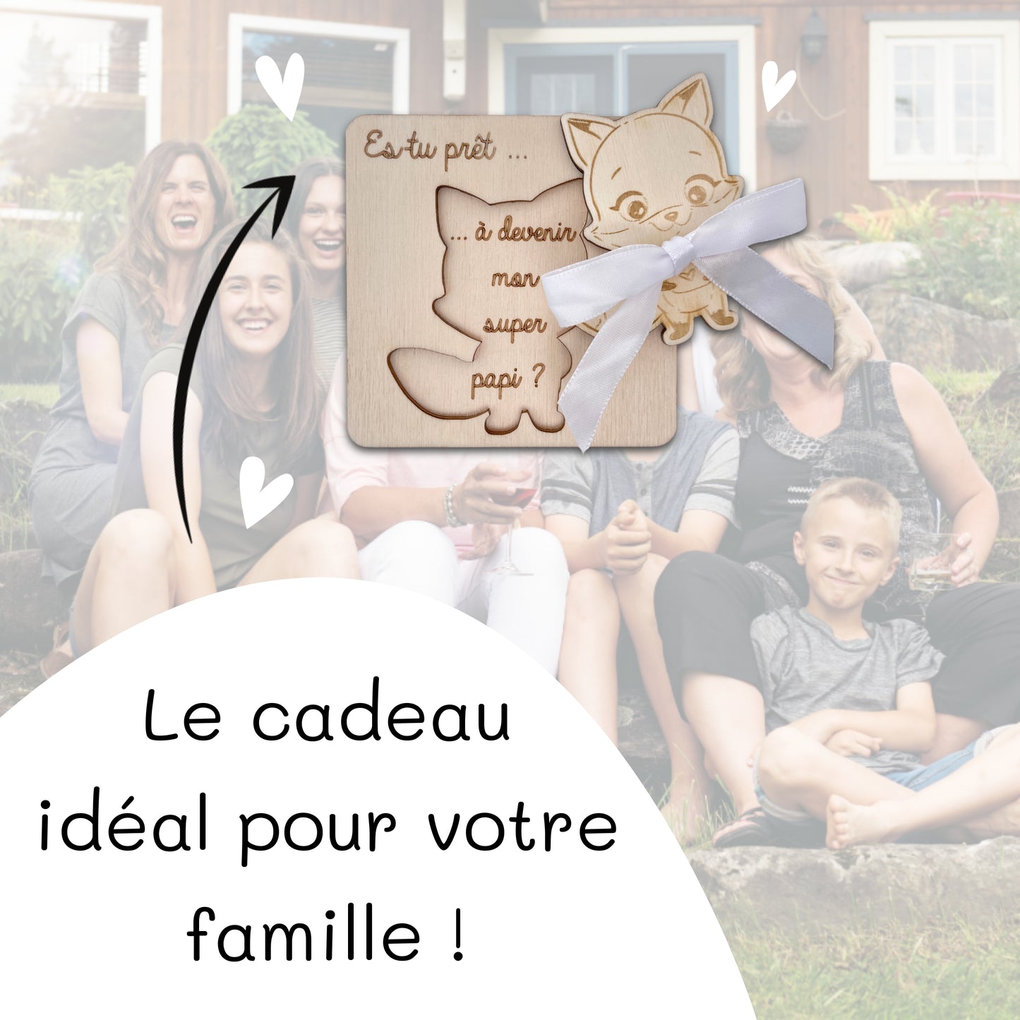 CARTE ANNONCE NAISSANCE - PAPI - RENARD