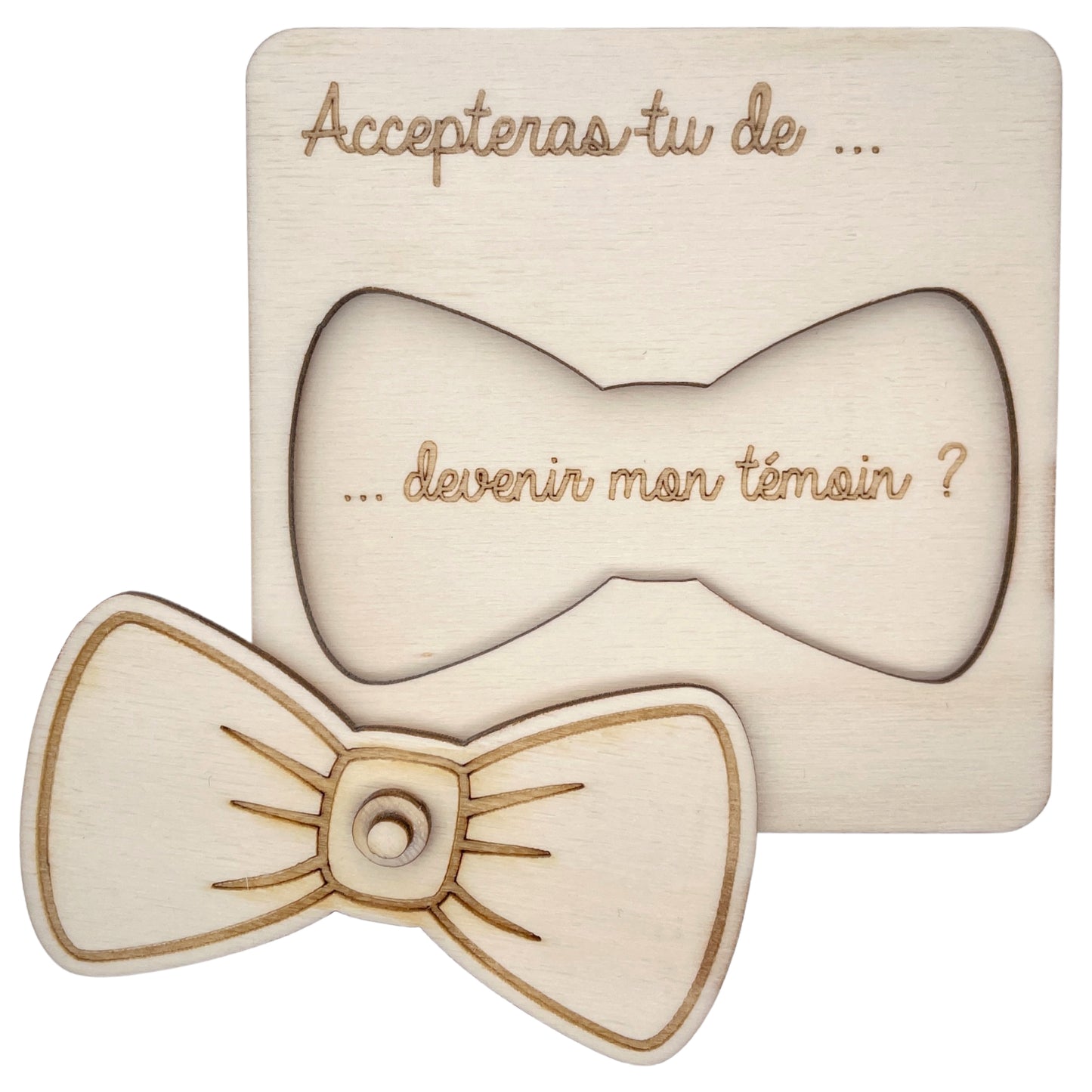CARTE DEMANDE TEMOIN - HOMME