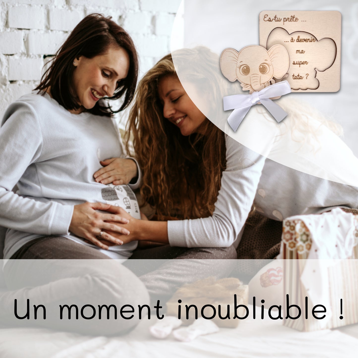 CARTE ANNONCE NAISSANCE - TATA - ELEPHANT