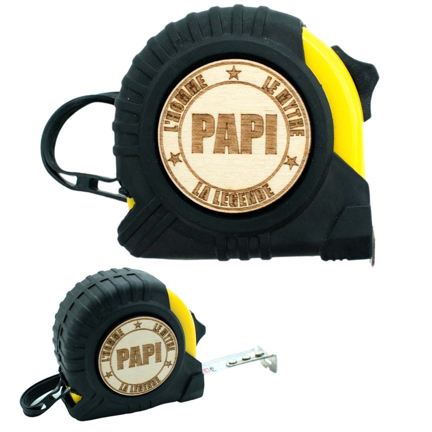METRE RUBAN - 3M - JAUNE - PAPI - L'HOMME, LE MYTHE, LA LEGENDE