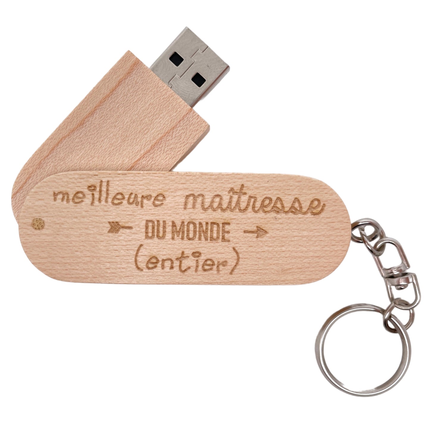 CLEF USB - 64 Gb - MAITRESSE - MEILLEURE DU MONDE ENTIER