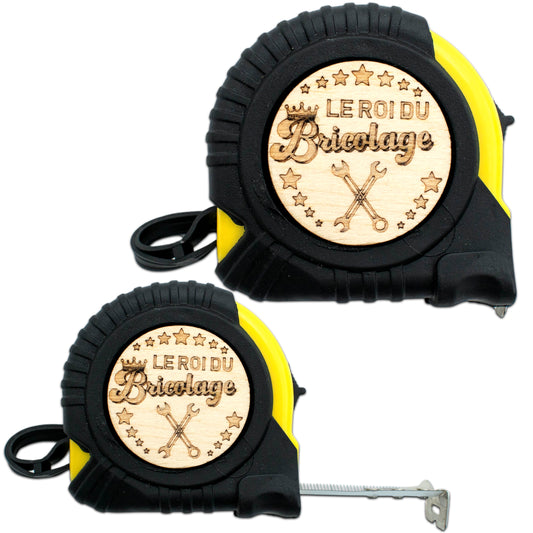 METRE RUBAN - 3M - JAUNE - ROI DU BRICOLAGE